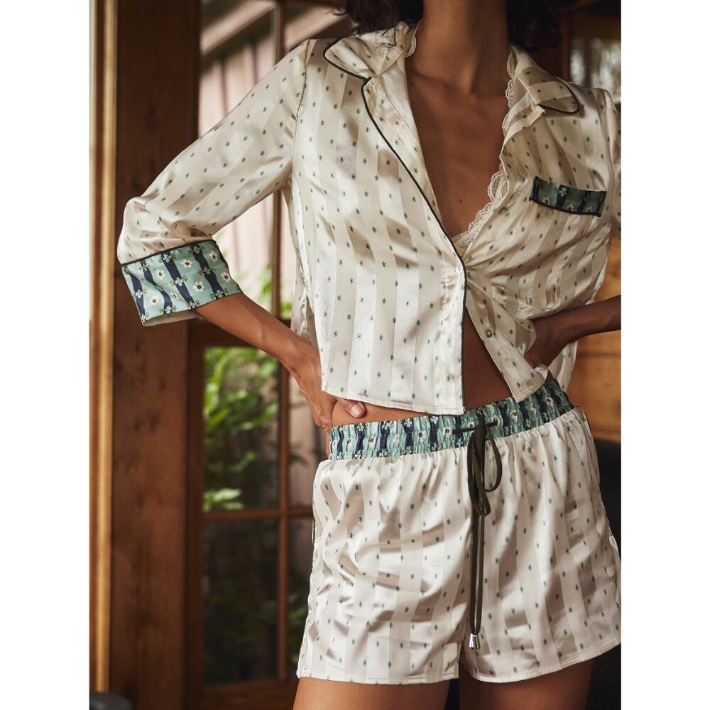 🎉LAST CHANCE🎉 FREE PEOPLE Pillow Talk PJ Set / Harbor Combo - Picture 6 of 9